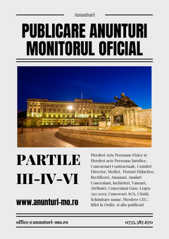 anunturi monitorul oficial
